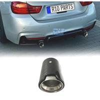 TERMINALE SCARICO BMW LOOK M IN CARBONIO TONDO