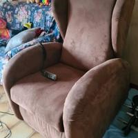 Poltrona reclinabile elettrica