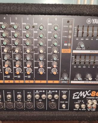 Yamaha emx860 + casse americane passive