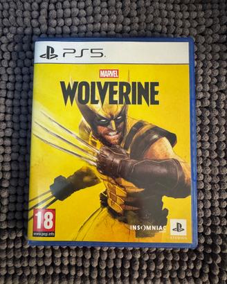 Wolverine ps5 disco come nuovo playstation