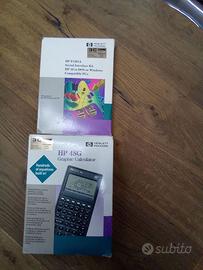 HP48G Graphic Calculator con serial interface kit