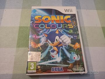 gioco nintendo wii Sonic colours in ITALIANO 