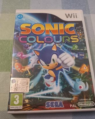 gioco nintendo wii Sonic colours in ITALIANO 