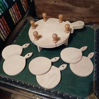 Set taglieri + coltelli