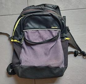 Zainetto nero e grigio Newfeel Decathlon