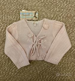 Cardigan bambina morbido