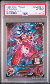 PSA 10 SON GOKU UMDS2-01 DRAGON BALL HEROES JAP
