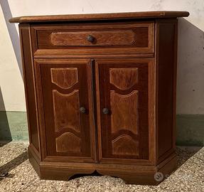Mobile in legno massello vintage – con cassetto