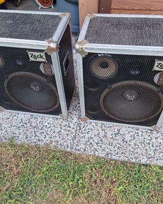 casse zeck pa 15/3 400 watt rms by electro voice