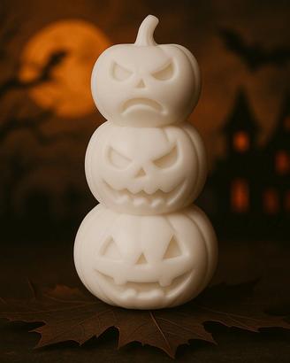 Zucche di Halloween in resina 3d