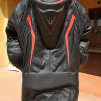 tuta moto 46 dainese perfetta uomo in pelle 