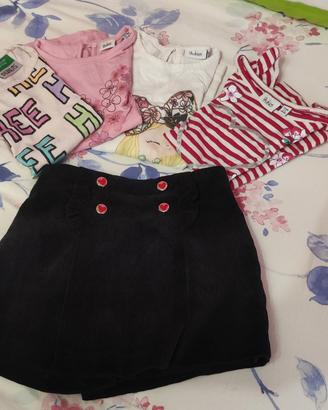 Abbigliamento set bambina 98