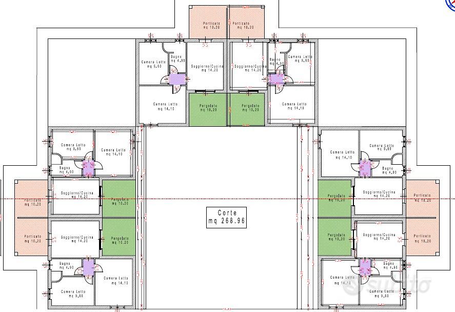 Ribasso Terreno edificabile con progetto approvato - Vista 3