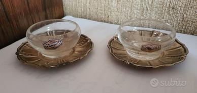 Portaspezie sale e pepe argento cristallo Grandate