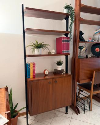 Libreria in teak stile scandinavo anni ‘60