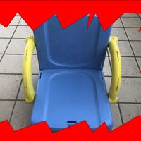 Rialzo sedia azzurro Ok Baby