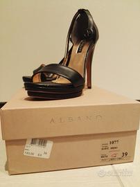 Albano sandali tacco alto e plateau n°39