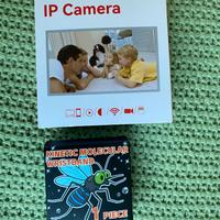 IP Camera Prink e braccialetto repellente zanzare