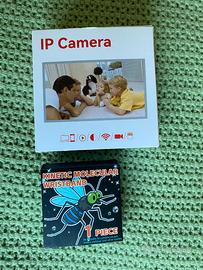 IP Camera Prink e braccialetto repellente zanzare