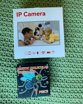 IP Camera Prink e braccialetto repellente zanzare