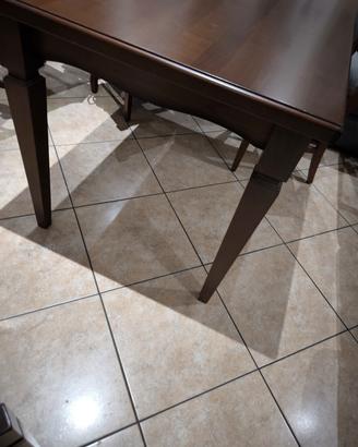 tavolo allungabile in legno 