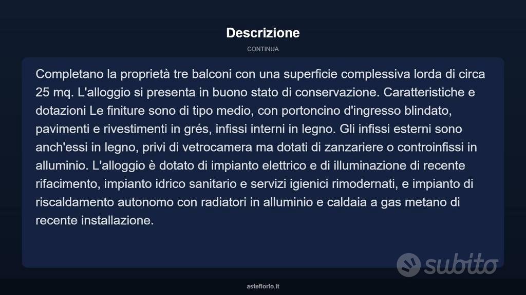 Appartamento – Catanzaro - Altro