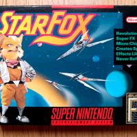 Scatola di Starfox per Super Nintendo SNES ntsc 