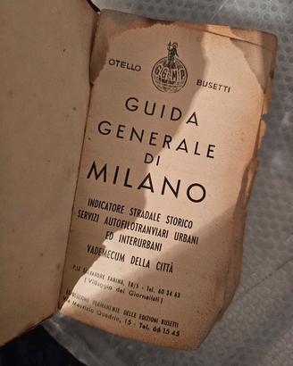 Guida generale di Milano 1960