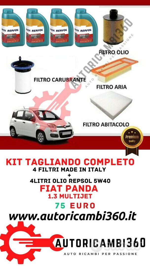 Kit Tagliando Fiat Panda 1.3 mjet completo - Accessori Auto In vendita a  Avellino