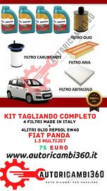 Kit Tagliando Fiat Panda 1.3 mjet completo - Accessori Auto In