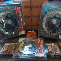 Kit 3 dischi freno wave + pastiglie ktm lc8