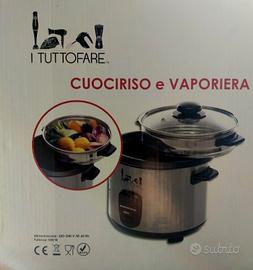 cuociriso e vaporiera