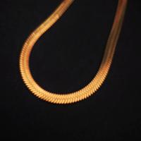 Collana placcata in oro accio inox inossidabile 

