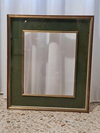 Cornice anni '70 con vetro