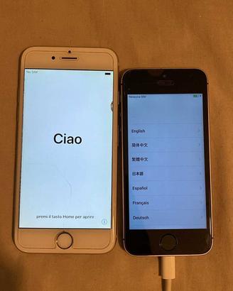 Iphone 6 128 gb + Iphone 5s