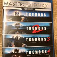 Cofanetto blu ray Tremors 4 films