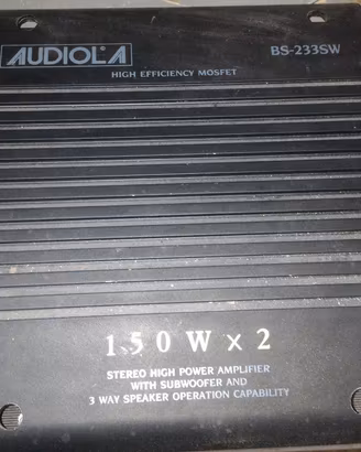 Amplificatore Audiola BS-233SW