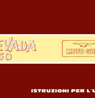 MOTO GUZZI EPOCA LIBRETTO MANUALE CATALOGO VEDI