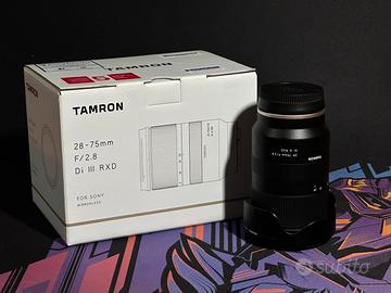 Tamron 28-75mm f2.8 Di III RXD sony e-mount
