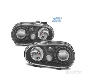 FARI VOLKSWAGEN VW GOLF 4 LOOK R32 FONDO NERO