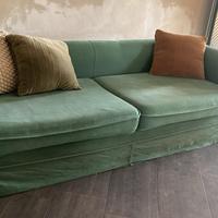 Divano lineare 4 posti sfoderabile