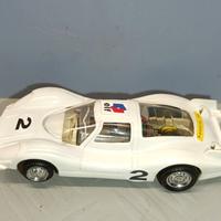 Slot car 1:32 policar Porsche bianca
