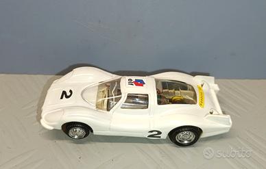 Slot car 1:32 policar Porsche bianca
