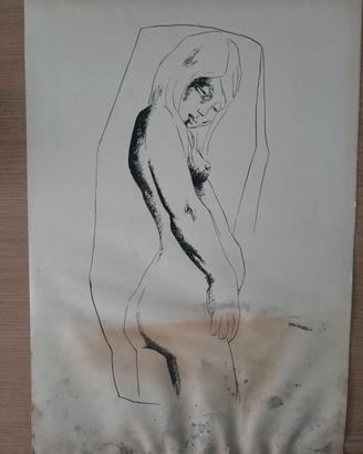 Nudo femminile - Grafica d'autore firmata/numerata