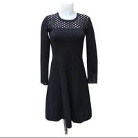 Abito Fendi nero in lana