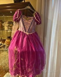 Vestito carnevale principessa Rapunzel Disney  7/8