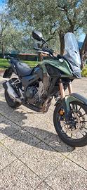 Honda 500X ab nero-verde pochissimi km