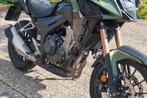 Honda 500X ab nero-verde pochissimi km