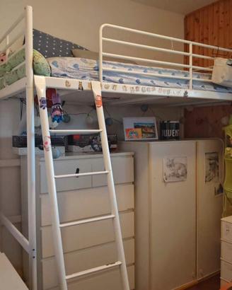 Letto Soppalco IKEA + materasso