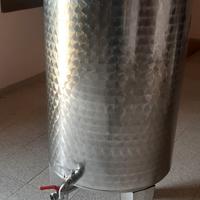 Serbatoio inox vino/olio